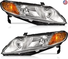 Weelmoto For 2006-2011 Honda Civic 4-DOOR Headlights Replacement New. Price: $197.65.