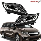 For Honda Odyssey 2018-2020 Halogen W/ Led Drl Headlights Headlamps + Side New. Price: $269.74.