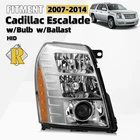 Hid W/bulb Ballast For 2007-2014 Cadillac Escalade Passenger Headlight Assy New. Price: $138.00.