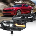 Vland Led Projector Headlights For 2019-2024 Chevrolet Chevy Camaro Front Lamps New. Price: $245.99.
