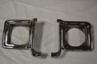 Chrome Headlight Door Bezels Chevy Blazer C10 C20 C30 K10 K20 Full Size Gm Truck New. Price: $92.26.