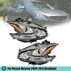 Set Fit For 2009-2014 Nissan Maxima Hid/xenon Clear Rh&lh Headlights Headlamps New. Price: $338.48.