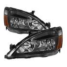 For Honda Accord 03-07 Spyder Driver & Passenger Side Black Euro Headlights New. Price: $95.93.