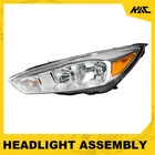 Passenger Side 2015-2018 Ford Focus Right Headlights Headlamp Chrome Amber New. Price: $83.99.