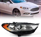Ford Fusion Headlight Assembly 2017 2018 2019 2020 Halogen Projector Headlam New. Price: $237.99.