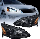 Nilight Headlight Assembly For 2013-2015 Altima Black Housing Amber Reflector New. Price: $169.99.