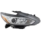 Fits 16-18 Ns Altima Halogen Combination Headlight Assy W/chrome Bezel W/o Led New. Price: $127.95.