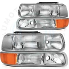 Chrome Headlights Assembly For Chevrolet Suburban 1500 2500 Sport Utility 5.3L New. Price: $65.55.