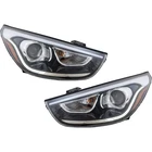 Driver & Passenger Side Headlights For Hyundai Tucson 2014-2015 Halogen W/ Bulbs New. Price: $645.30.