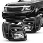 For 2005-2009 Chevy Equinox Headlights Halogen Black Housing Headlamps L+r Set New. Price: $57.99.