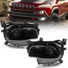 For Jeep Cherokee 2014-2018 Hid/xenon Projector Headlights W/ballast Full Bulbs New. Price: $219.99.