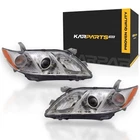 For Toyota Camry 2007-2009 Headlight Driver Passenger Side Pair Capa Clear Lens New. Price: $242.17.