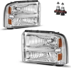 Headlights Assembly 2005-2007 Ford F250 F350 F450 F550 Super Duty Headlamp New. Price: $139.99.