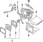 Genuine Nissan Headlamp Cover 26045-40F00 New. Price: $69.26.