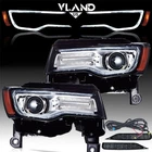 For Jeep Grand Cherokee 2014-2022 Chrome Led Projector Headlights W/animation New. Price: $355.49.