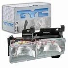 Tyc Left Headlight Assembly For 1988-2000 Chevrolet C2500 Electrical New. Price: $53.13.