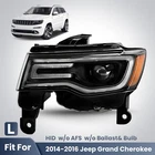 For 2014-2016 Jeep Grand Cherokee Hid/xenon Headlight W/auto Leveling Left Side New. Price: $169.99.