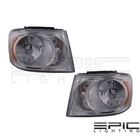 Headlights Headlamps Pair Left Right Set For 07-09 Dodge Durango New. Price: $162.65.