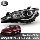 Halogen Projector Headlight For 2017-2020 Chrysler Pacifica Chrome Bezel Left Lh New. Price: $128.00.
