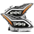 Alpharex For Infiniti 08-13 G37 14-15 Q60 Coupe Led Projector Headlights Black New. Price: $1187.50.