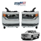 Headlight For 2016-2018 Chevrolet Silverado 1500 Led Headlamp Right&left Side New. Price: $292.04.