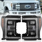 Full Led Headlights Front Lamps 2017-2019 Ford F250 350 450 F550 Super Duty New. Price: $619.24.