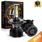 Shyfrult H4 Led Headlight Bulbs Kit High Low Beam 100W 16000LM 6500K Super White New. Price: $16.79.
