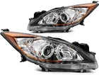 For 2010-2013 Mazda (5-SPEED) Chrome Headlight Assembly Amber Pair Clear Lens New. Price: $130.88.
