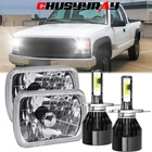 2X For Chevy Malibu 1978-1981 Corvette Dot 5X7" 7X6" Led Headlights Hi-lo New. Price: $69.99.