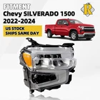Full Led For 2022-2024 Silverado 1500 Lt Rst Chrome Passenger Headlight New. Price: $152.00.