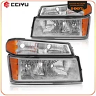 For 2004-2012 Chevy Colorado/gmc Canyon Headlights Assembly Chrome Amber Pair New. Price: $76.99.