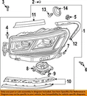 Volkswagen Oem 20-23 Atlas Cross Sport-headlamp Assy 3CN941036E New. Price: $836.20.