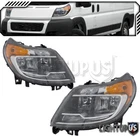 Pair Lh Rh Black Headlights W/ Drl For Dodge 14-22 Ram Promaster Cargo Van New. Price: $276.54.