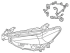 Genuine Mazda Composite Headlamp GRF8-51-031B New. Price: $2190.16.