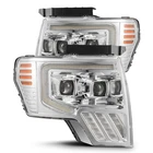Alpharex Pro Mkii Halogen Headlights Chrome Fits Ford F-150 2009-2014 (880482) New. Price: $345.00.