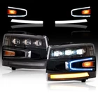 Led Projector Headlights 2007-2013 Chevrolet Silverado 1500 Front Lamps Pair New. Price: $539.99.