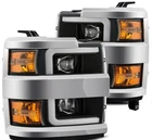 Alpharex Luxx-series Projector Headlights For Chevy Silverado 2500/3500 2019 New. Price: $695.00.