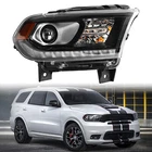 Black Hid Headlight For 2016-2018 2019 2020 Dodge Durango Right Passenger Side New. Price: $239.99.