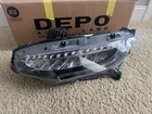 2016-2021 Honda Civic Driver Left Side Reflector Full Led Headlight Lamp Depo New. Price: $299.99.