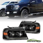 Fit 04-08 Ford F150 / 06-08 Lincoln Mark Lt Pro-series Projector Headlights New. Price: $470.00.