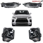 For Chevy Blazer 2019-2021 Hid/xenon Headlights +upper Led Drl Headlamps New. Price: $209.22.