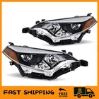 Headlights For 2014 2015 2016 Toyota Corolla Headlamps Left+right Set New. Price: $85.00.