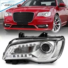Driver Headlight For Chrysler 300 2015-2023 Chrome Halogen Led Drl Projector Lh New. Price: $76.99.