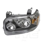 Headlight-capa Certified Assembly Tyc 20-6634-00-9 New. Price: $107.13.