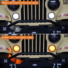 Hooke Road Turn Signal Light Led Amber Lamp W/drl For 1976-1986 Jeep CJ5 CJ7 CJ8 New. Price: $27.08.