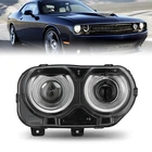 Passenger Side Headlight For 2015-2023 Dodge Challenger Hid/xenon W/o Air Ducts New. Price: $146.98.