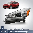 Hid/xenon Headlight 2013-2016 Ford Escape W/bulb W/ballast Left Driver Side New. Price: $366.99.