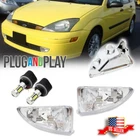 2PCS Clear White Led Front Bumper Fog Driving Lights 2000-2004 Ford Focus New. Price: $24.99.