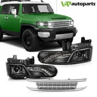 For Toyota Fj Cruiser 2007-2015 Headlight Assembly With Grille Front Headlamp New. Price: $309.99.
