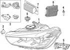 Genuine Bmw Composite Assembly 63-11-5-A64-443 New. Price: $2040.30.